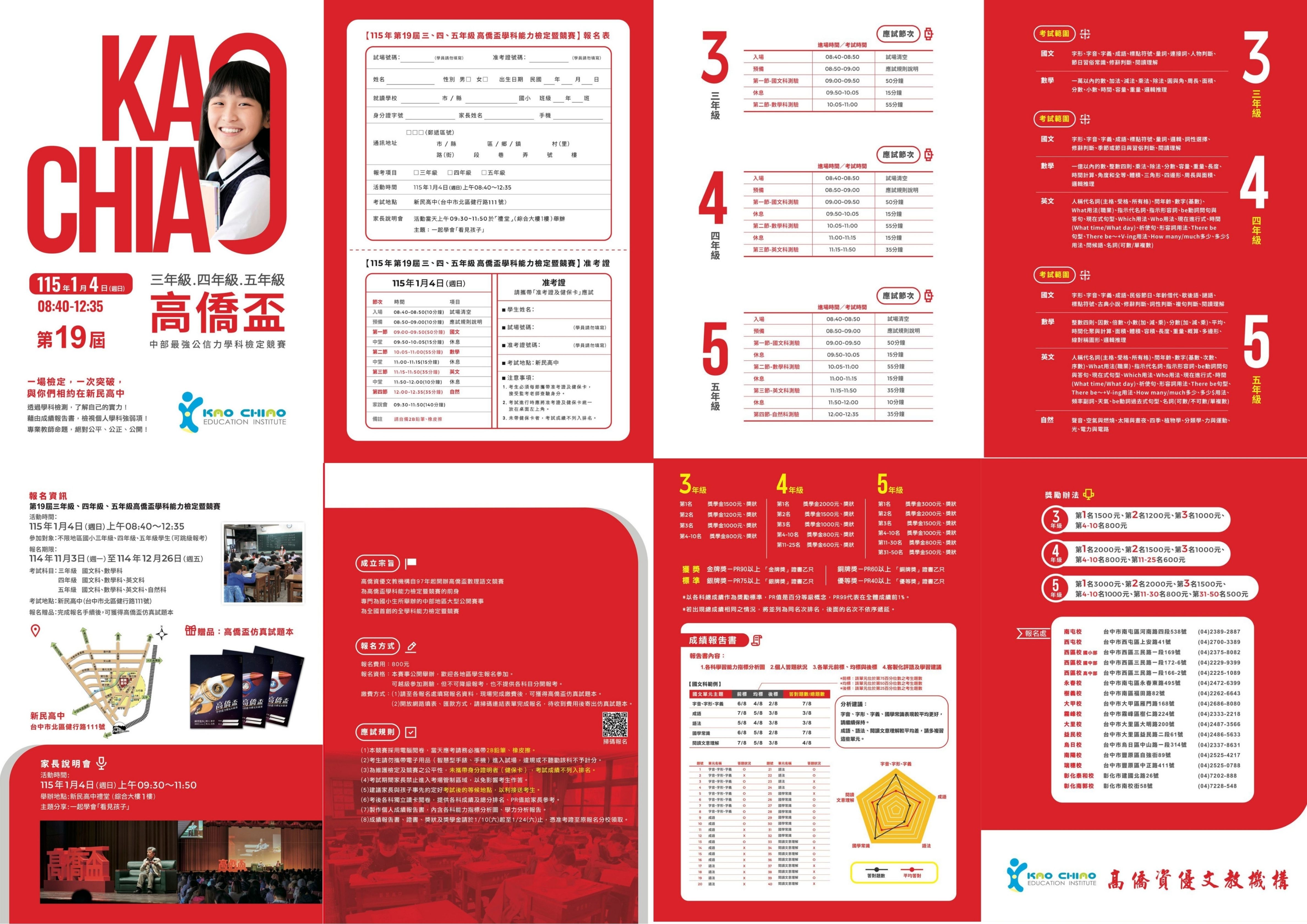 🏆IVY 常春藤-高橋盃 學科能力挑戰賽